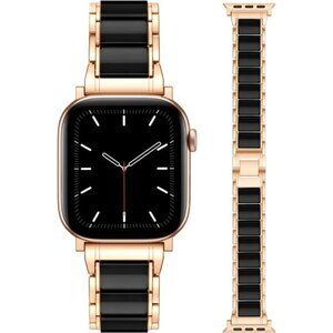 NEW Black/Gold Luxury Fashion Apple Watch Band